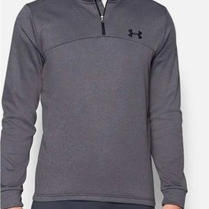 BRAND NEW Under Armour Men's ColdGear Tech 1/4 Zip Jacket Carbon